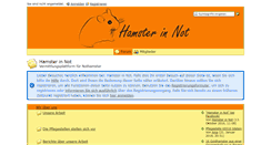 Desktop Screenshot of hamster-in-not.de