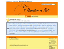 Tablet Screenshot of hamster-in-not.de